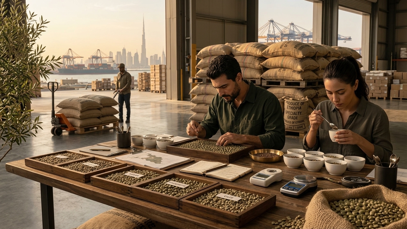 Green coffee quality and grading